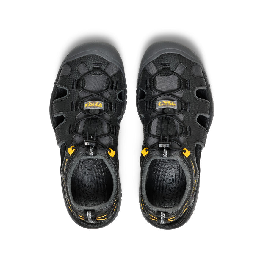 Men's Black Water Hiking Sandals SOLR KEEN Footwear