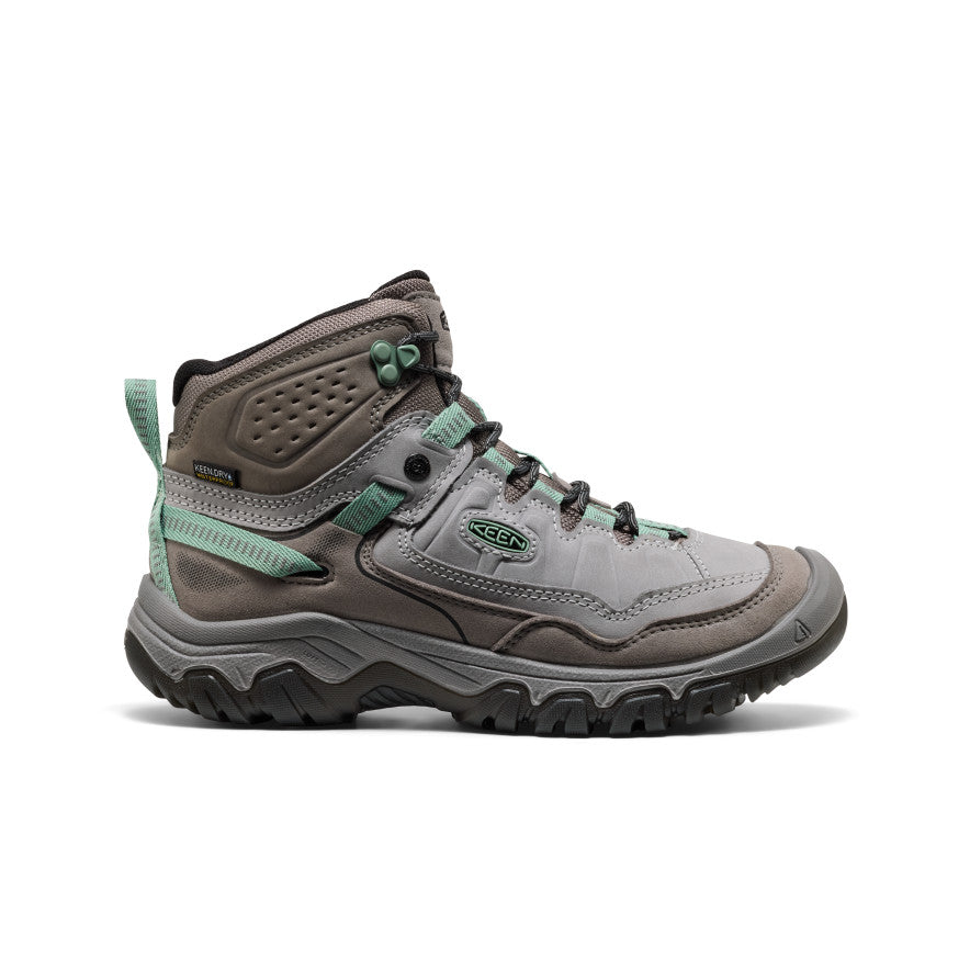 靴 KEEN TARGHEE IV MID WP Big Kids' Targhee IV Waterproof Hiking Boot | Bison/Brindle | KEEN