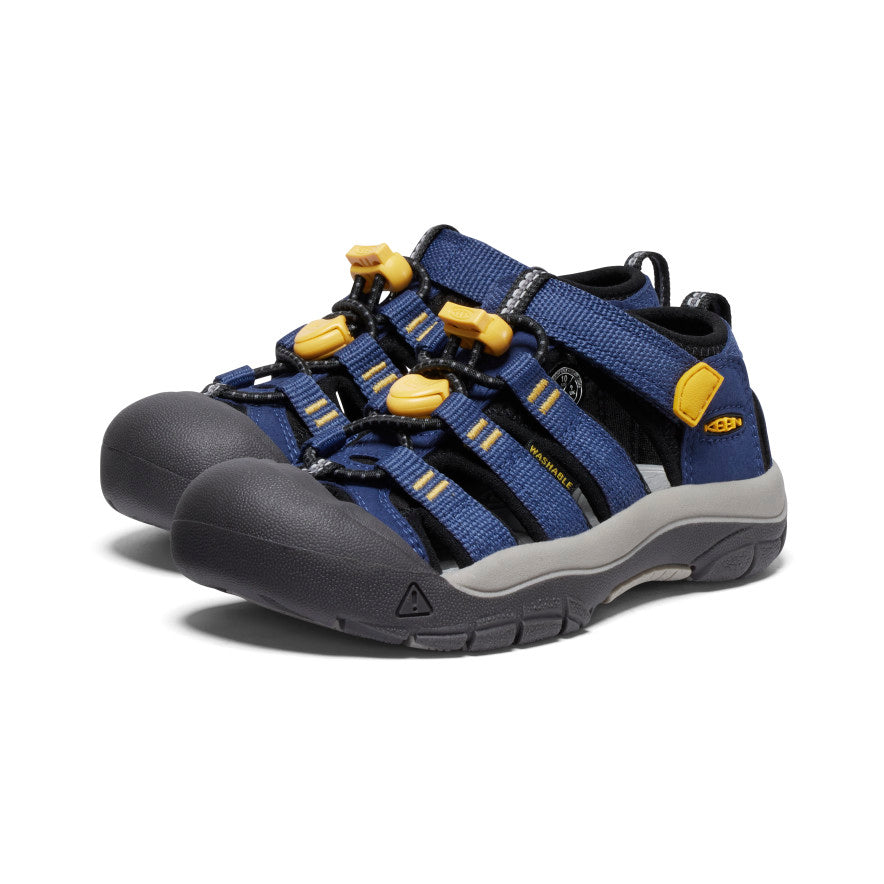 Little Kids' Newport H2 | Navy/Yellow | KEEN Footwear