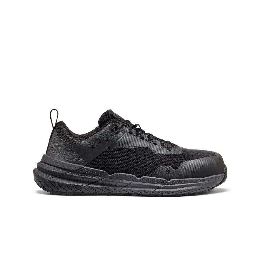 安全靴　KEEN SPEEDWORKS ブラック　27㎝　UK8 Men's Speedworks ESD Work Sneaker (Carbon Toe) | Black/Black