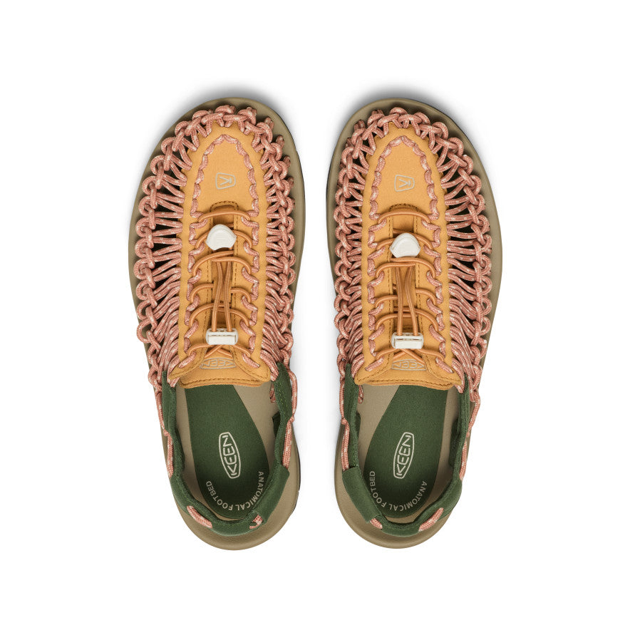 Men's UNEEK Sneaker | Oak Buff/Bronze Green | KEEN Footwear