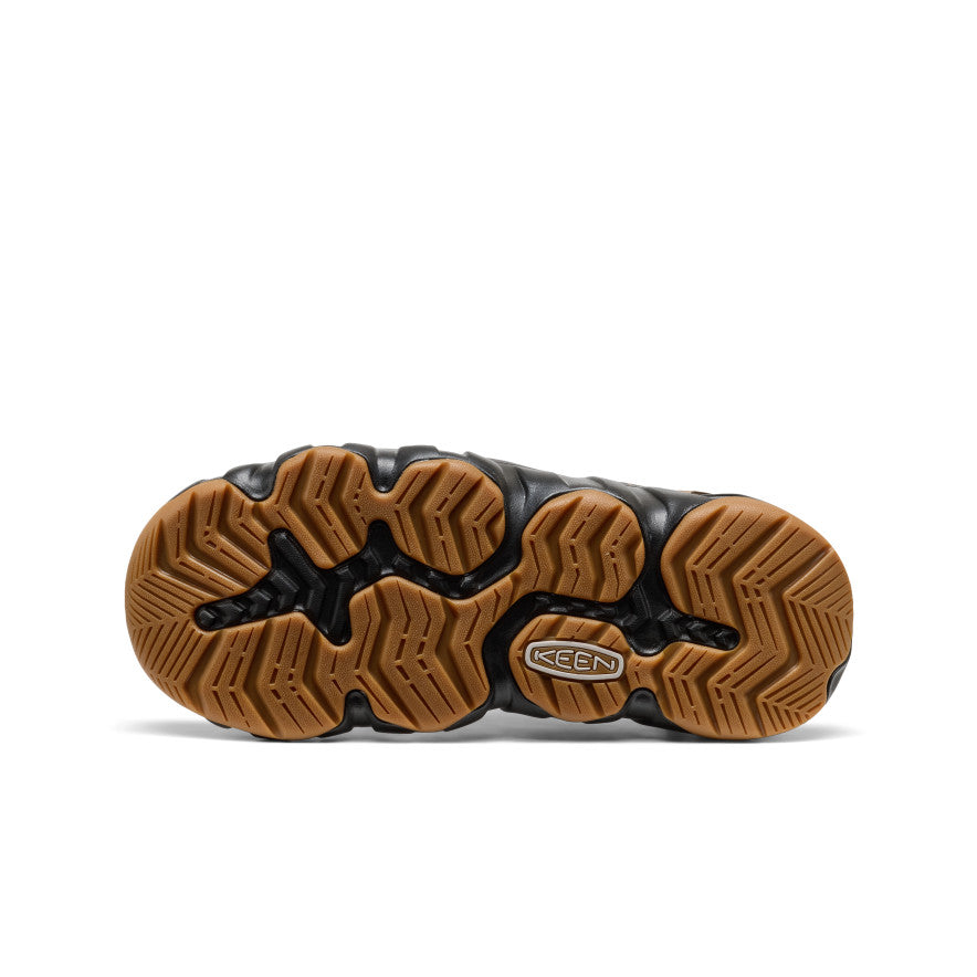 Men's Hyperport Fisherman Leather Sandal | Brindle/Oak Buff | KEEN