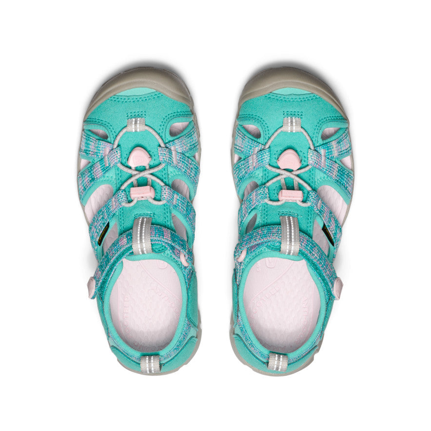 Big Kids' Seacamp II CNX | Bright Aqua/Giggle Pink | KEEN Footwear
