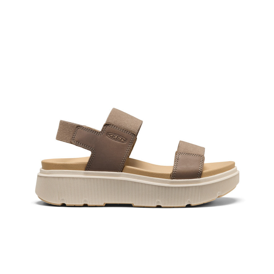 k*o様 ENFOLD PADDED SANDALS Women's Elle Mila Backstrap Sandal | Brindle | KEEN Footwear