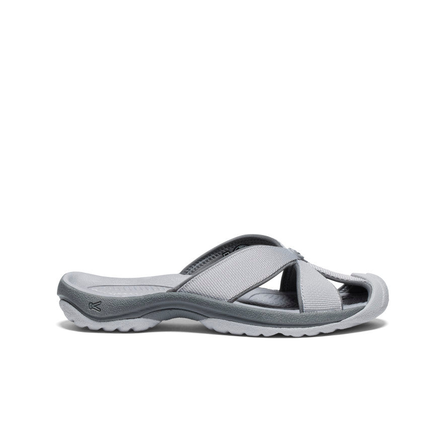 (取寄) キーン レディース バリ TG KEEN women KEEN Bali TG Alloy/Steel Grey Women's Bali Slide Sandal | Alloy/Steel | KEEN Footwear