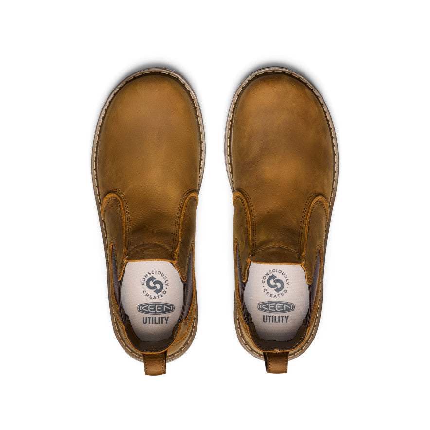 Men's San Jose Chelsea 90° Heel Boot (Soft Toe) Belgian/Gum