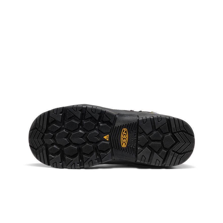 Men's Skokie Waterproof Work Boot (Soft Toe) | Black/Black | KEEN