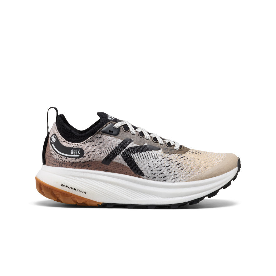 Women's Seek Trail Running Shoe | Safari/Black | KEEN Footwear