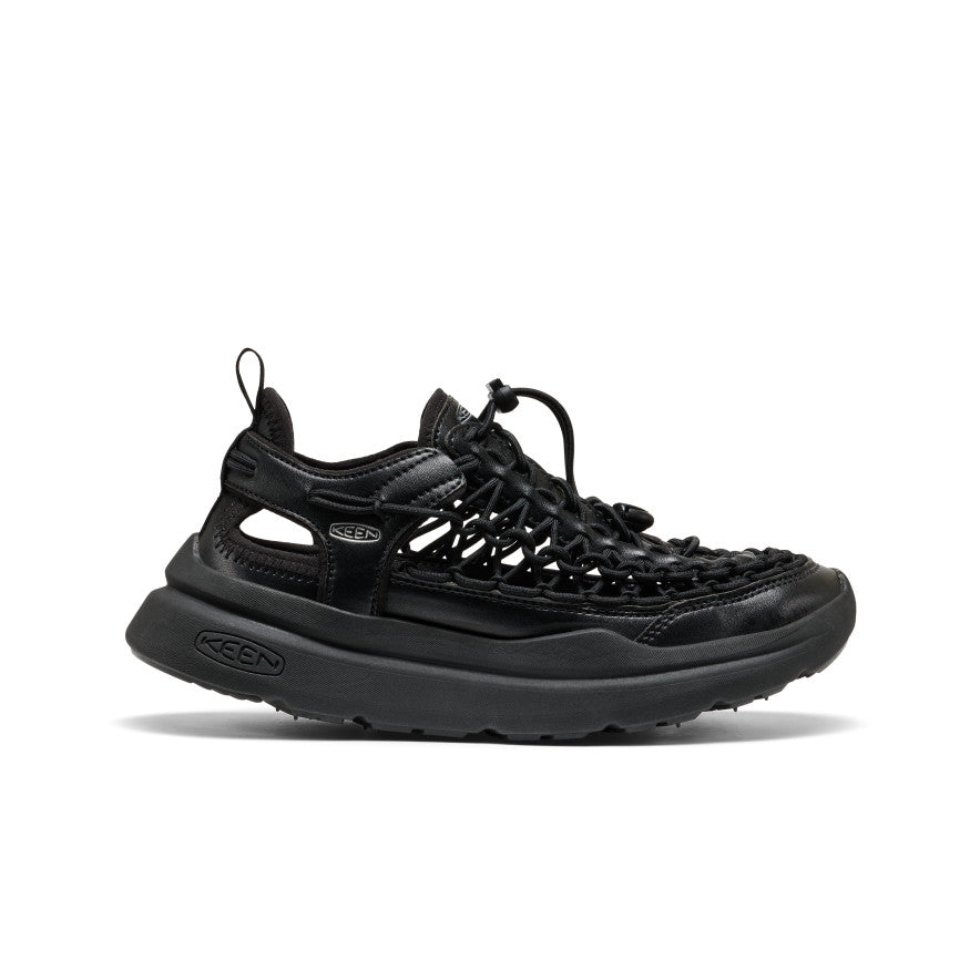 Women's UNEEK WK SNIDEL Sneaker | Black/Silver | KEEN Footwear