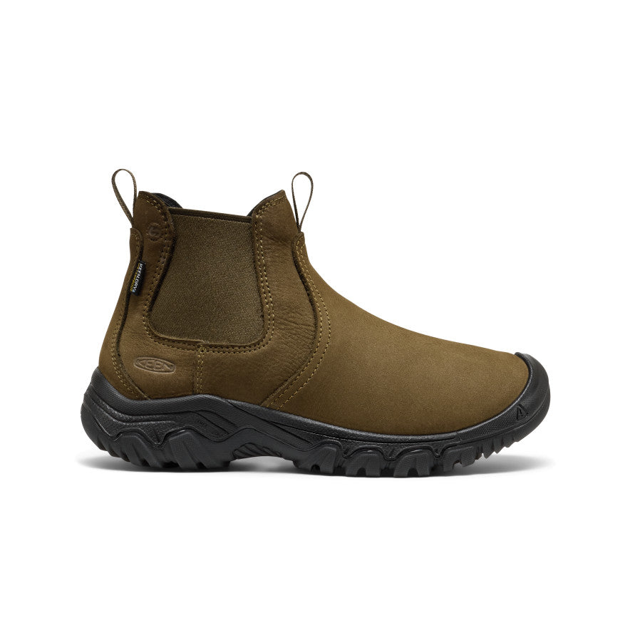 Women's Greta II Waterproof Chelsea | Dark Olive/Black | KEEN Footwear