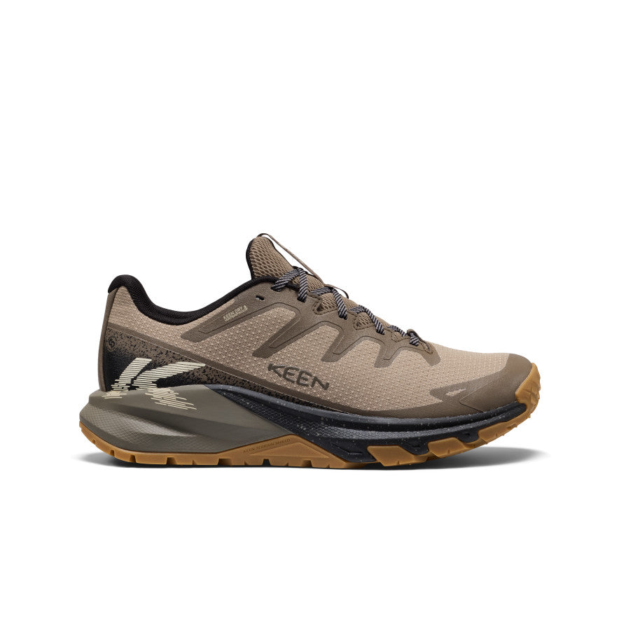 Men's Targhee Apex Wide Waterproof Hiking Shoe | Brindle/Canteen
