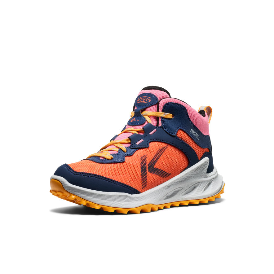 Big Kids' Zionic Waterproof Boot | Naval Academy/Nasturtium | KEEN