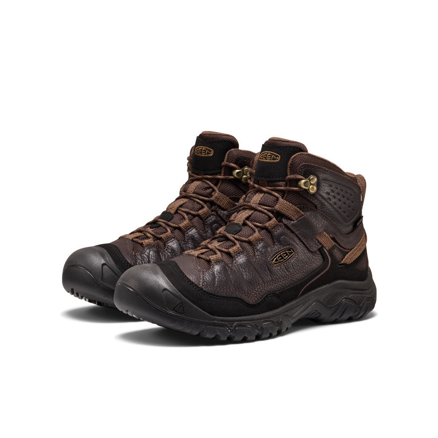 ★新品未使用★ KEEN TARGHEE Ⅳ MID WP 28cm Men's Targhee IV Waterproof Hiking Boot | Tumbled Java | KEEN Footwear