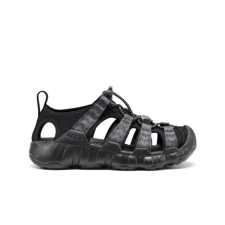 Big Kids' Hyperport H2 Sandal | Black/Steel Grey | KEEN Footwear