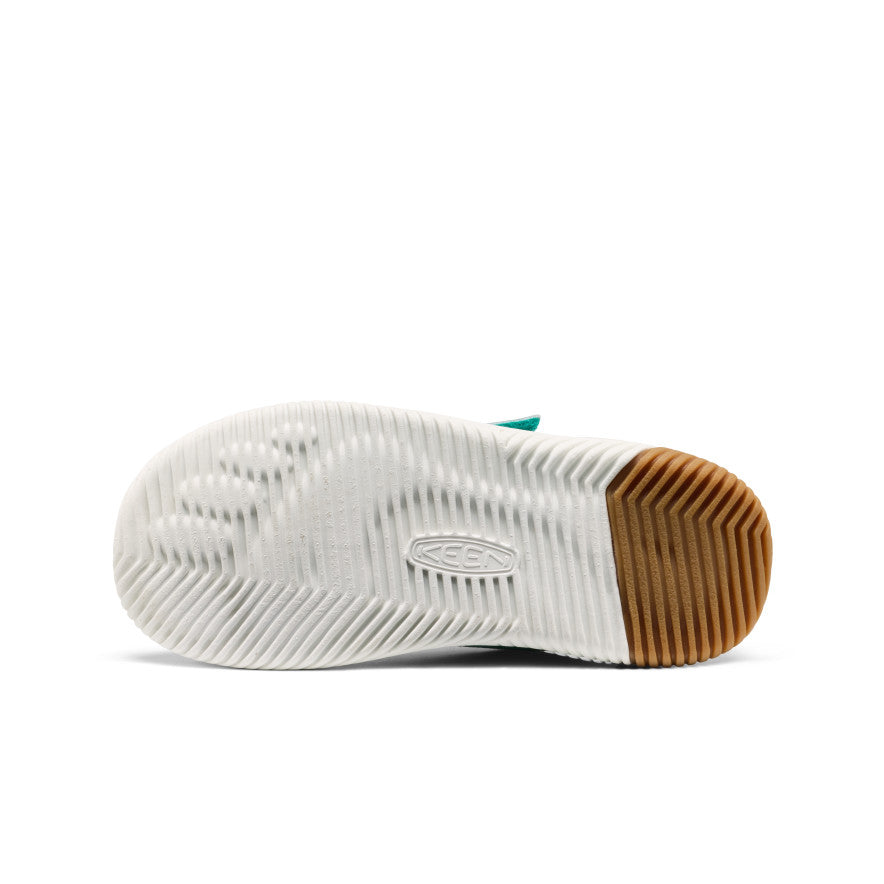 Big Kids' KNX Knit Double Strap | Bright Aqua/Cabbage | KEEN Footwear
