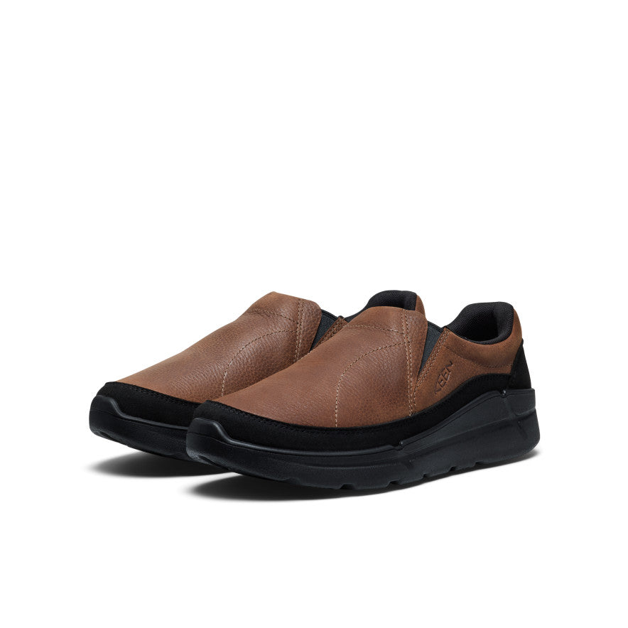 Men's KM2 Leather Slip-On | Bison/Black | KEEN Footwear