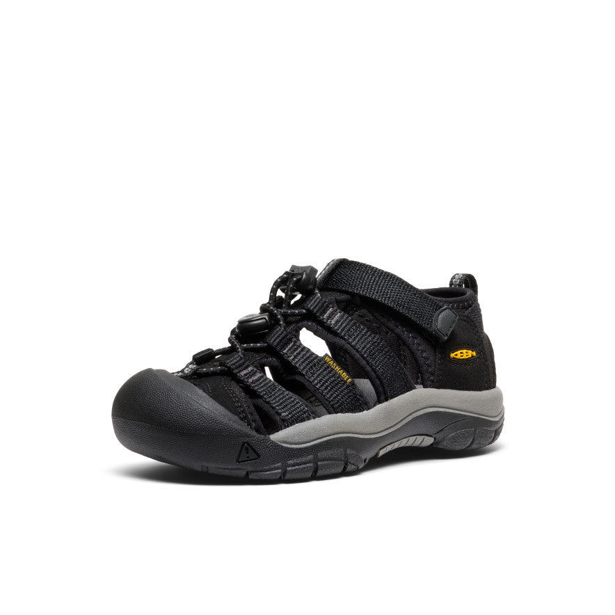 Little Kids' Hiking Sandal | Black/Yellow | KEEN Footwear