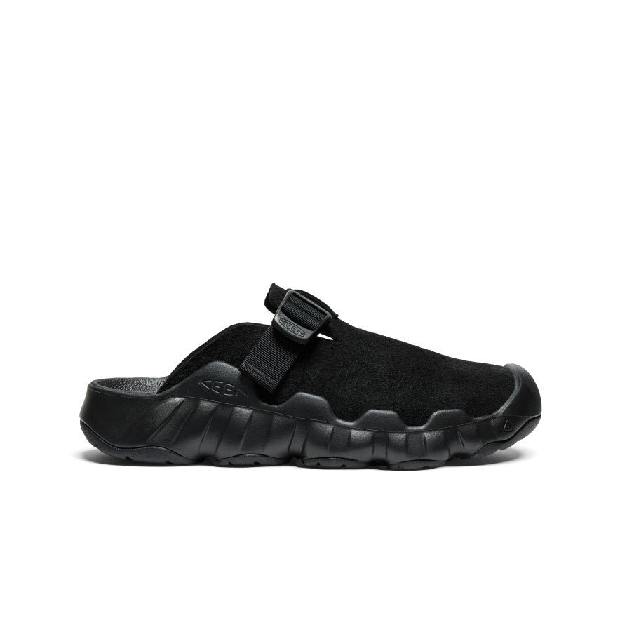 【関税込み】KEEN ブラック Hyperport レザー クロッグ Men's Hyperport Leather Clog | Black/Black | KEEN Footwear