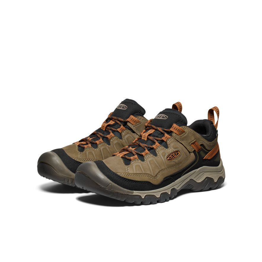 Men's Keen Targhee IV Waterproof Hiking Shoe Sea Turtle/Roasted Pecan 15 M