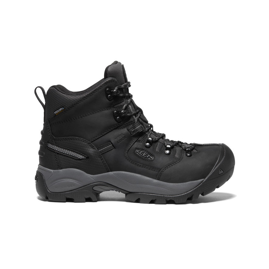 Men's Work Hiking Boots Black/Iron KEEN Footwear
