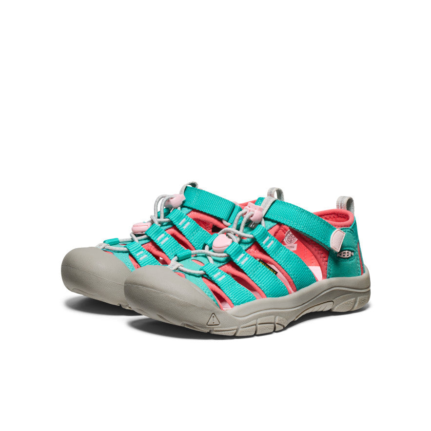 Big Kids' Newport H2 | Bright Aqua/Giggle Pink | KEEN Footwear
