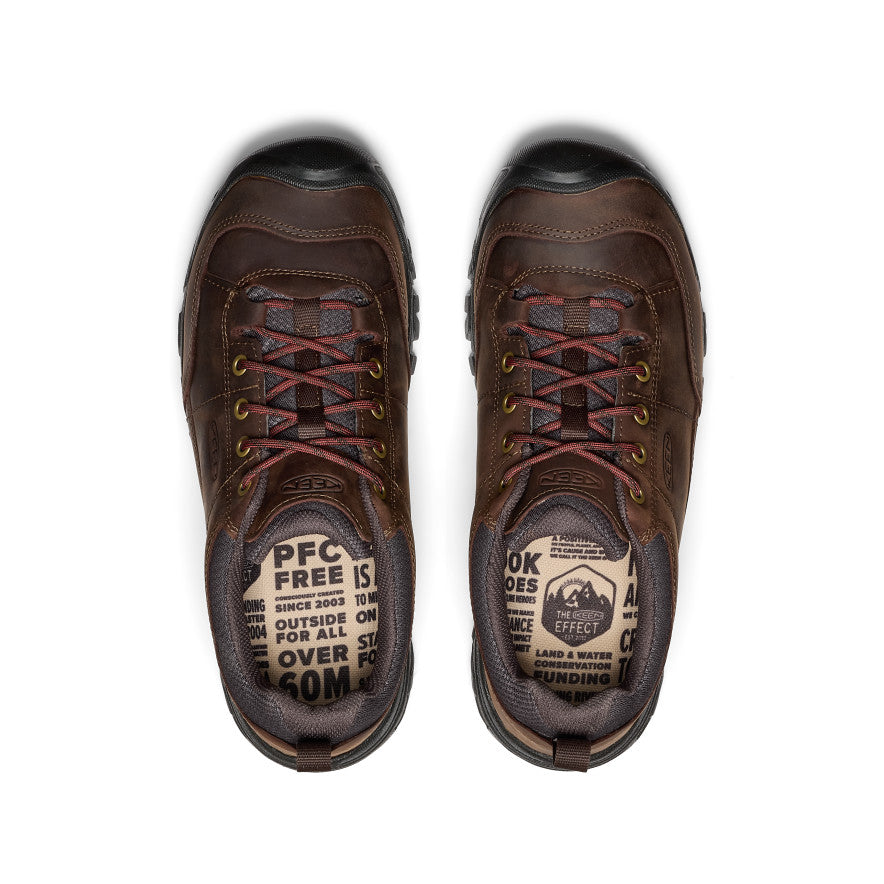 Men's Dark Brown Leather Oxfords - Targhee III | KEEN Footwear
