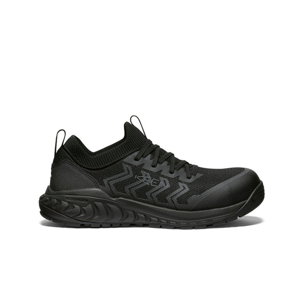 user_aca3fdf3　0728 Men's Arvada Shift Work Sneaker | Black | KEEN Footwear