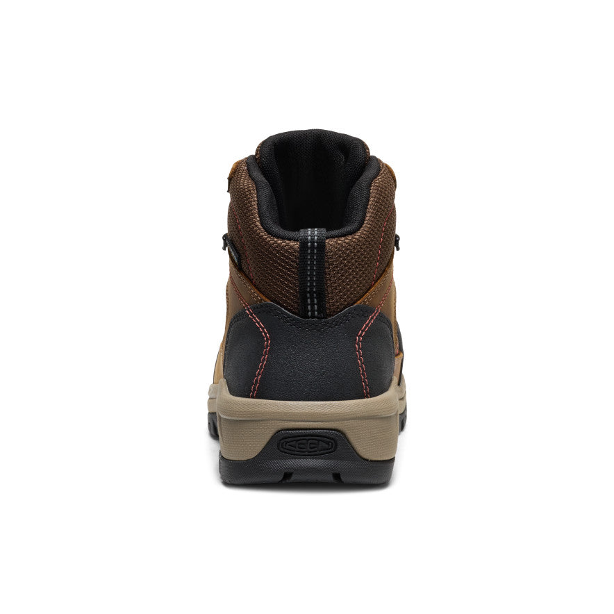 Keen Womens Steel Toe Brown and Black Hiking Boots Waterproof Chicago 6 main image 3