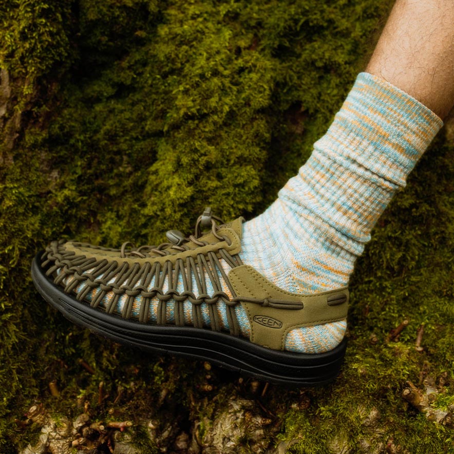 Men's Two-Cord Sandals | Olive/Black | KEEN Footwear