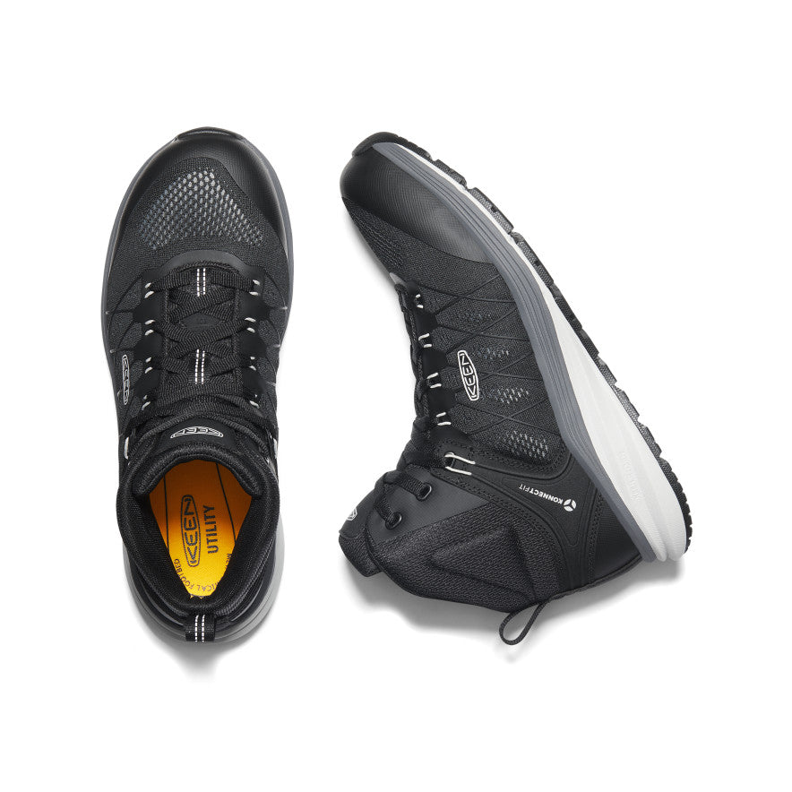 Men's Black Work Sneaker Boots - Vista Energy Mid | KEEN Footwear