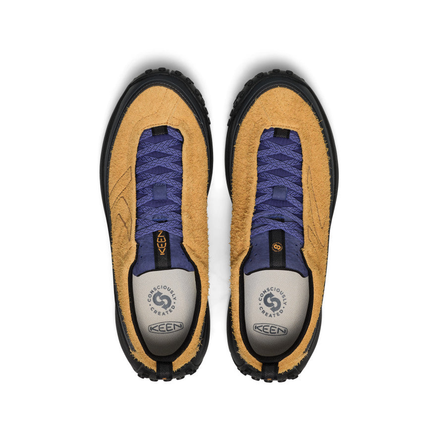 Men's KS Mino Sneaker | Oak Buff/Skipper Blue | KEEN Footwear