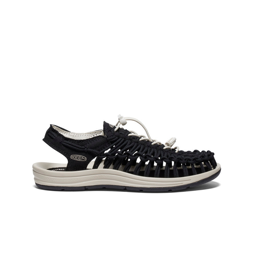MI--　KEEN　UNEEK　24cm　黒 Women's UNEEK Canvas Black/Birch Sandal | KEEN | KEEN Footwear