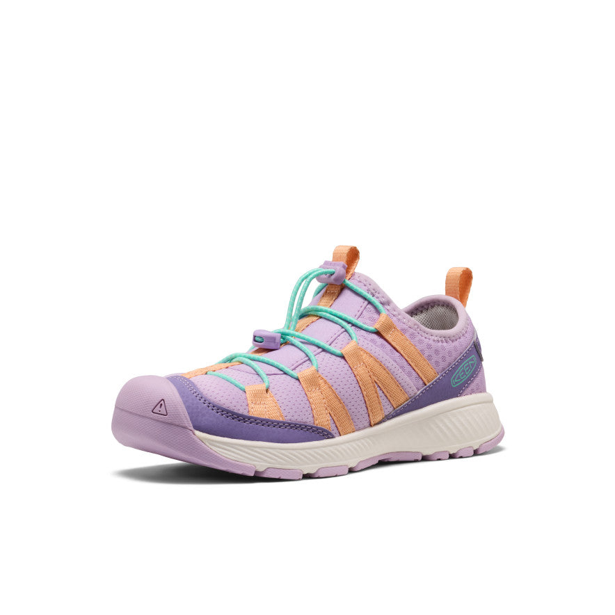 Big Kids' Motozoa Sneaker | Purple Haze/Peach Fuzz | KEEN Footwear