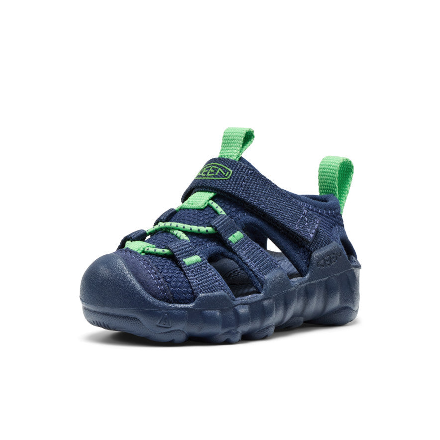K&Khaha 140cm ジュニアピステ上下 グリーンネイビー Toddlers' Hyperport H2 Sandal | Naval Academy/Vibrant Green | KEEN