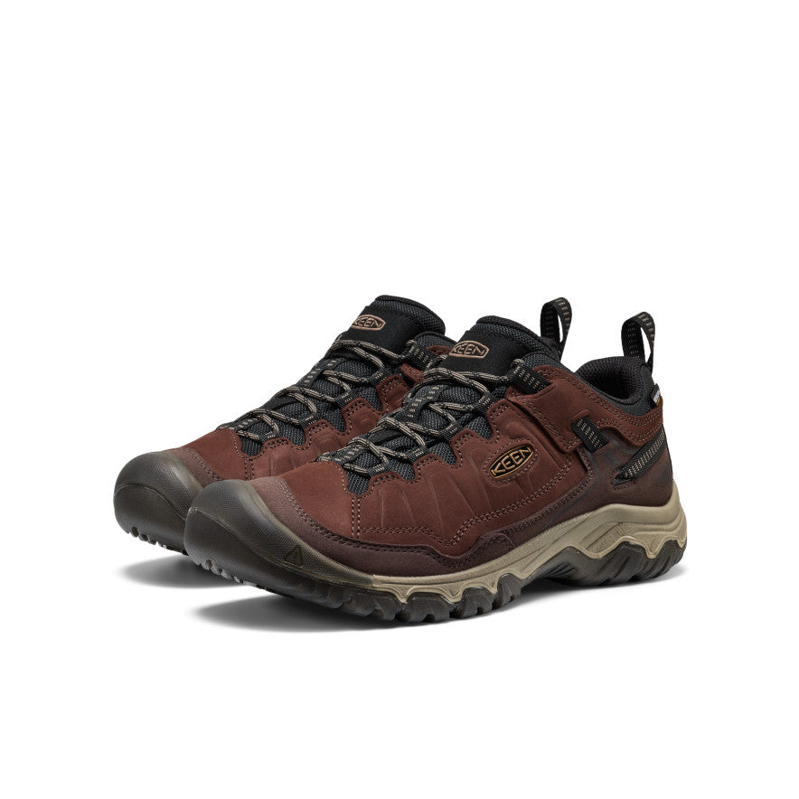 Men's Targhee IV Waterproof Hiking Shoe | Java/Bison | KEEN Footwear