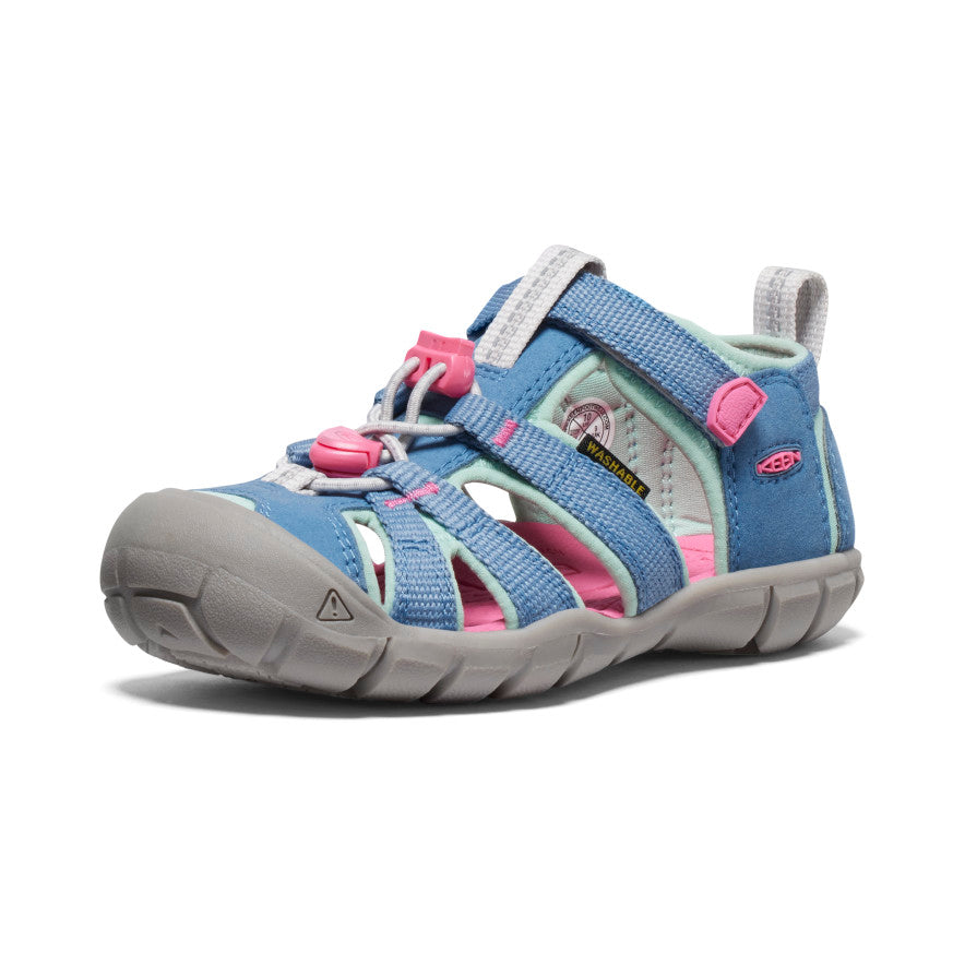 Little Kids' Seacamp II CNX | Blue/Hot Pink | KEEN Footwear