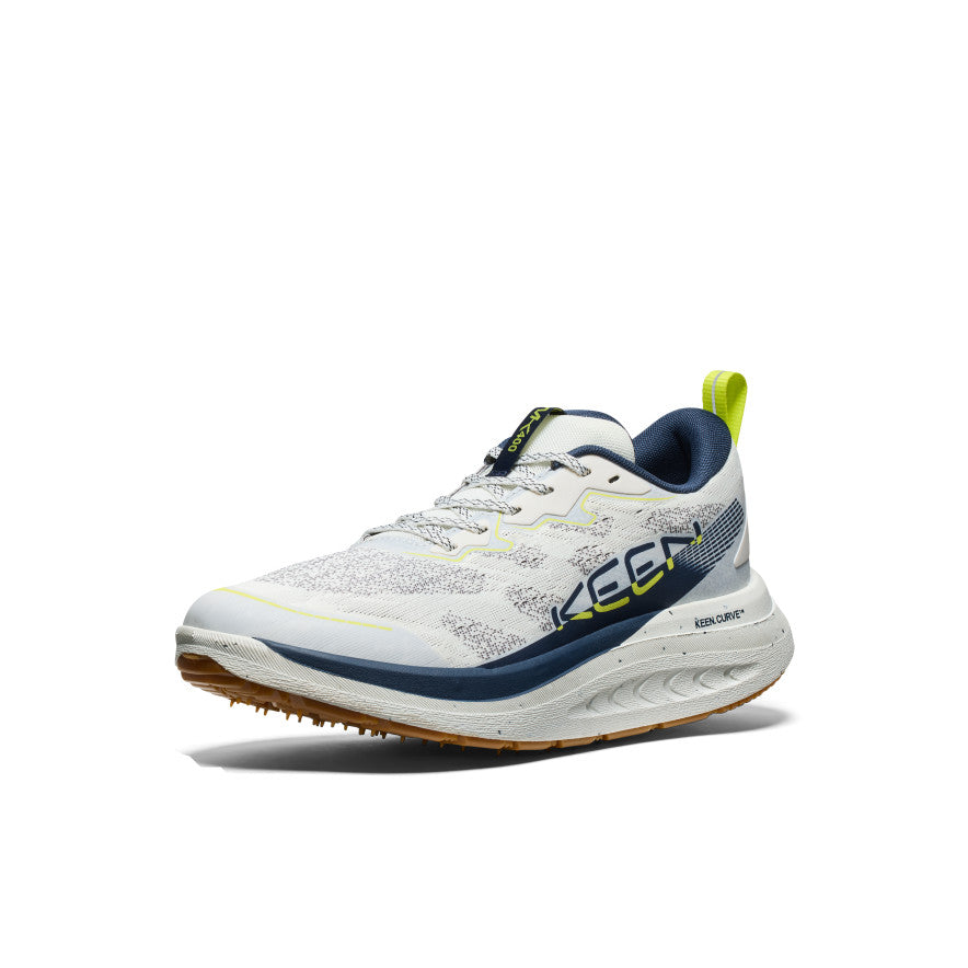 Men's WK400 II Walking Shoe | Star White/Naval Academy | KEEN Footwear