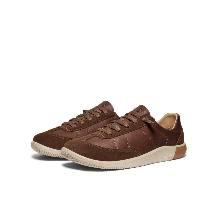 Men's KNX T-Toe Sneaker | Dark Earth/Plaza Taupe | KEEN Footwear