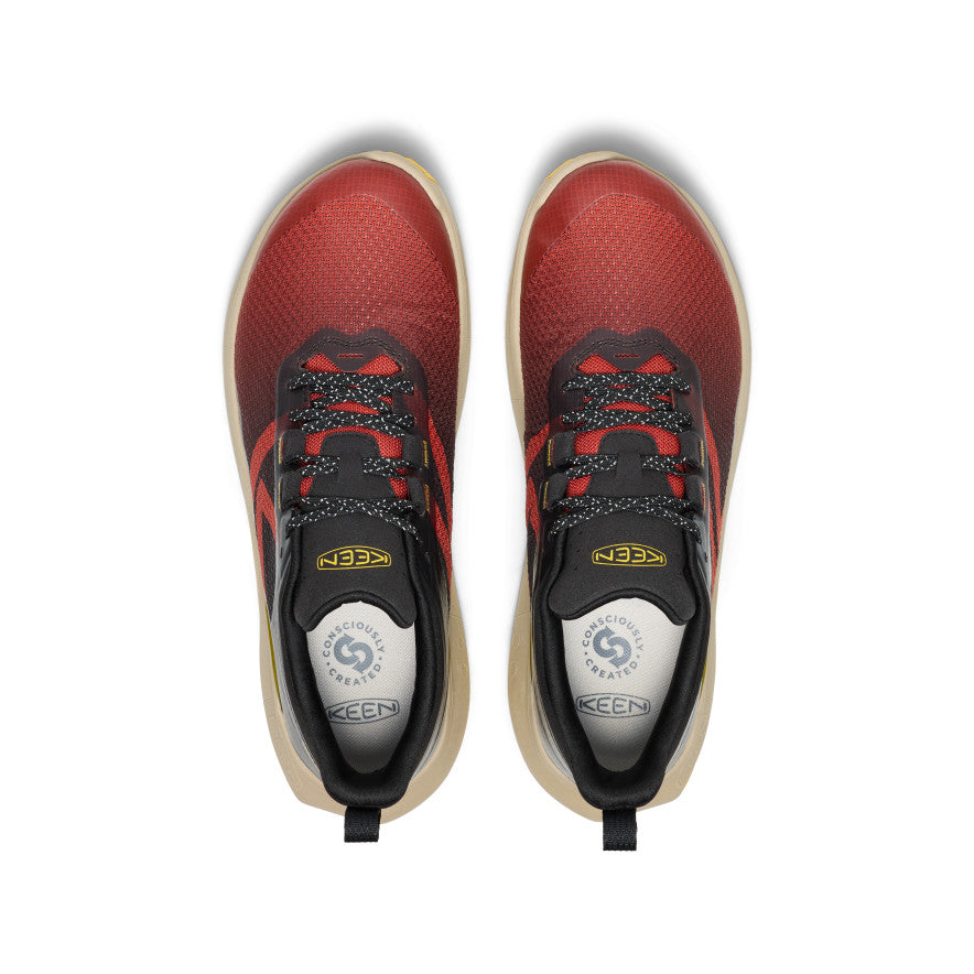 Men's 450 Dirt Waterproof Hiking Shoe | Red Ochre/Black | KEEN