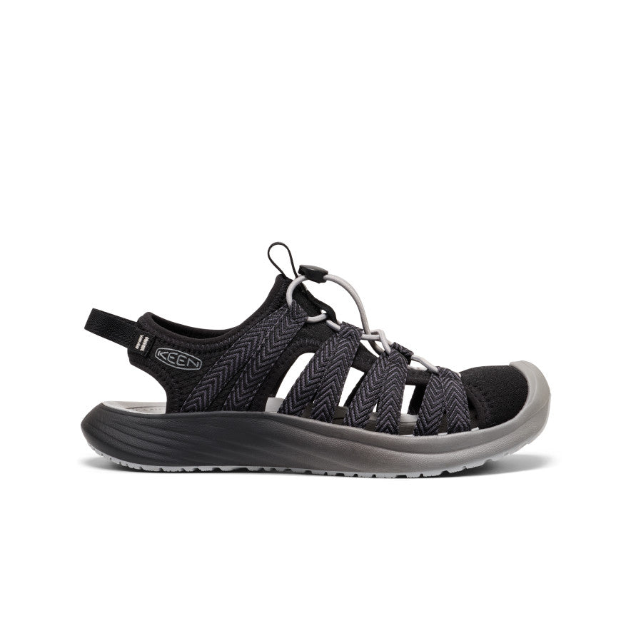 Women's Whisper Lite Sandal | Black/Magnet | KEEN Footwear