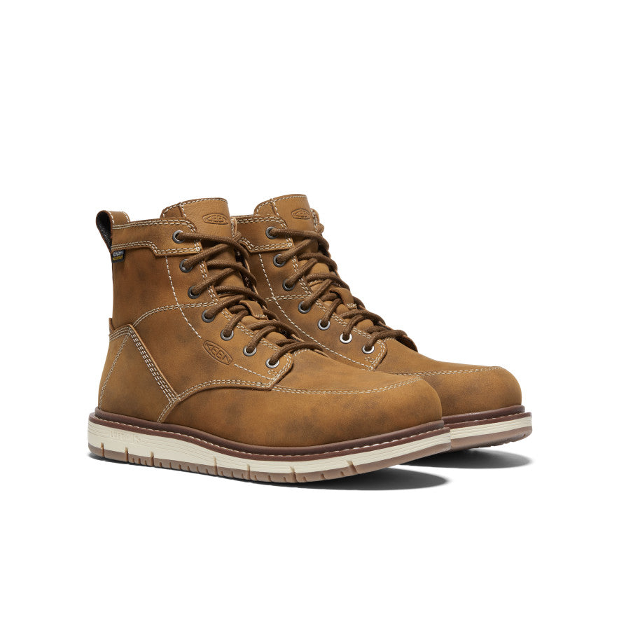 Women's Leather Work Boots | San Jose 6