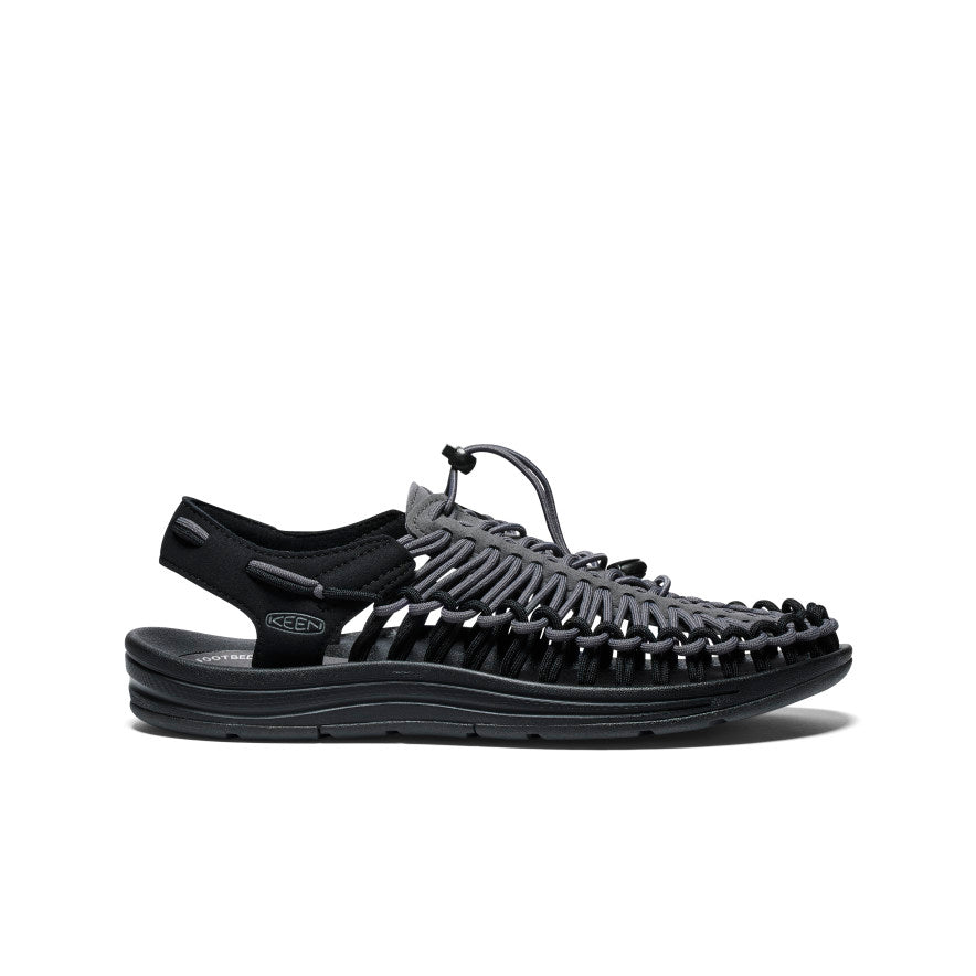 Amazon.com | Uneek HT Mid Mens Sandal Black/Blue Wing, Black