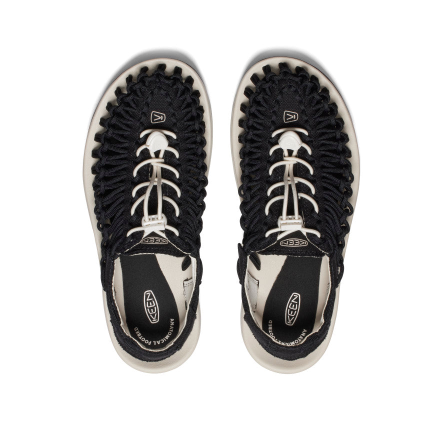 Women's UNEEK Canvas Black/Birch Sandal | KEEN | KEEN Footwear