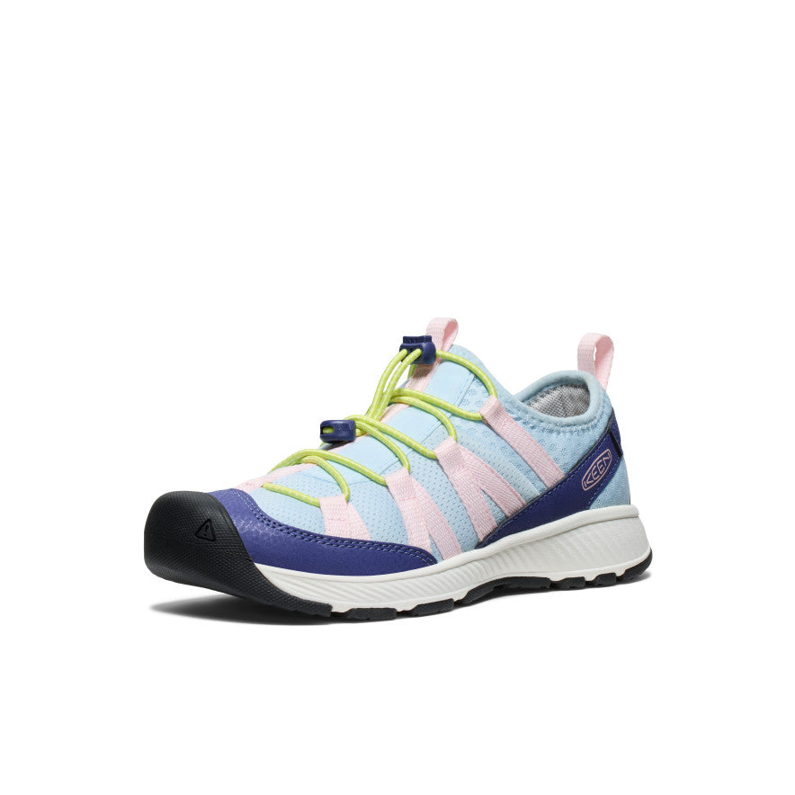 Big Kids' Motozoa Sneaker | Skipper Blue/Giggle Pink | KEEN Footwear