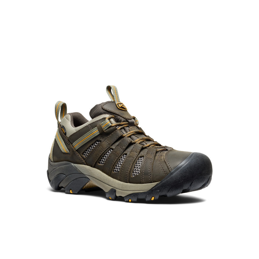 Men's Voyageur Hiking Shoe | Gold/Olive | KEEN Footwear