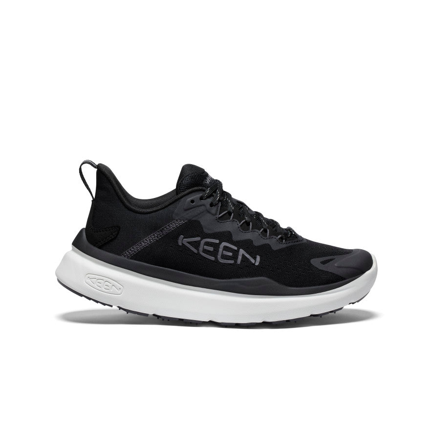 Women's WK450 Walking Shoe | Black/White | KEEN Footwear