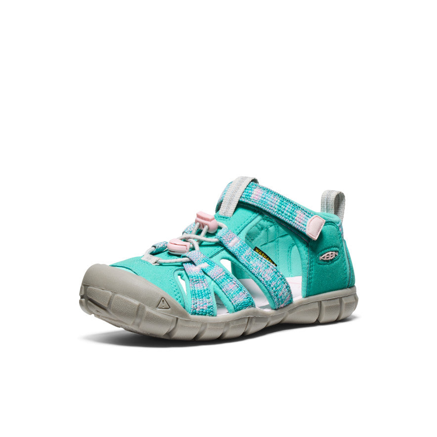 Big Kids' Seacamp II CNX | Bright Aqua/Giggle Pink | KEEN Footwear