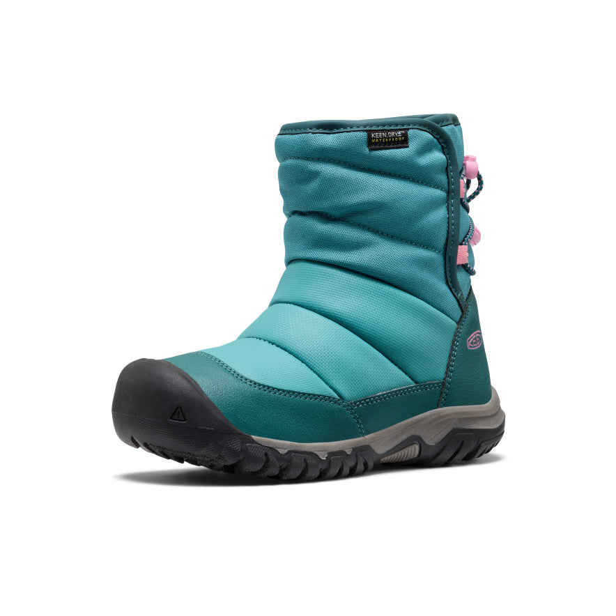 Big Kids' Puffrider Waterproof Winter Boot | Brittany Blue