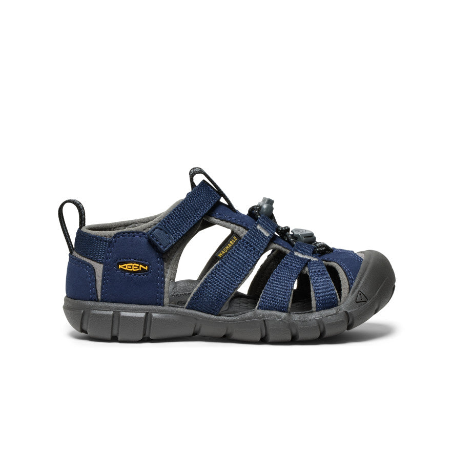 カポネ Little Kids' Seacamp II CNX | Naval Academy/Drizzle | KEEN Footwear