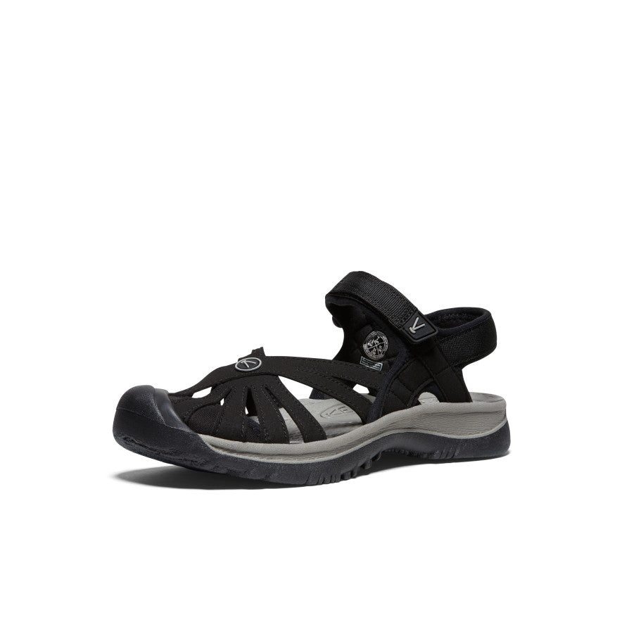 KEEN ROSE SANDAL ブラック/ニュートラルグレー 25.5cm Women's Adventure Rose Sandals | Black/Gray | KEEN Footwear